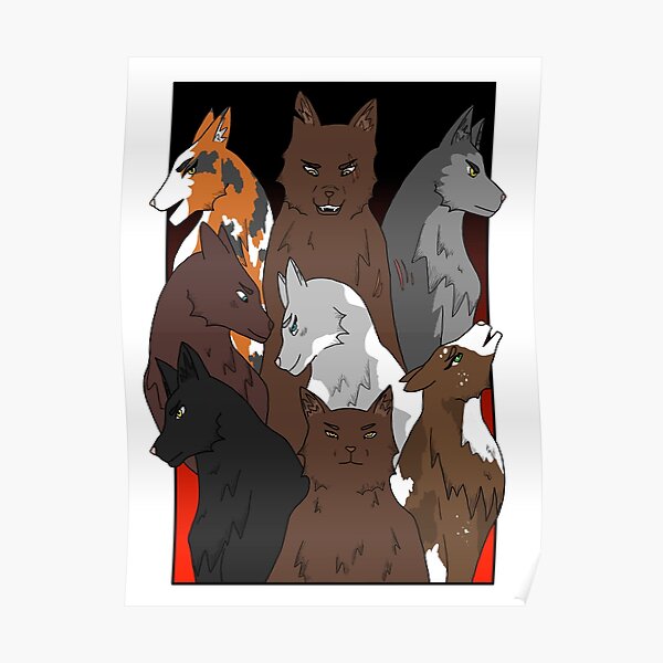 Warrior cats - La Guerre des Clans Poster