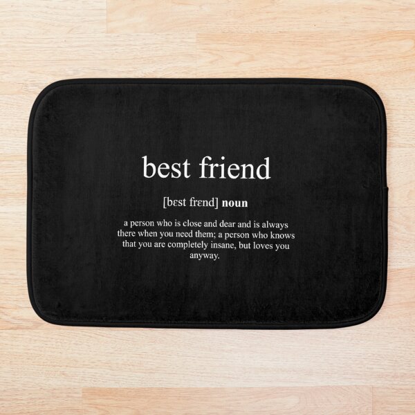 Item preview, Best Friend Definition Dictionary Black Edition designed and sold by Designschmiede.