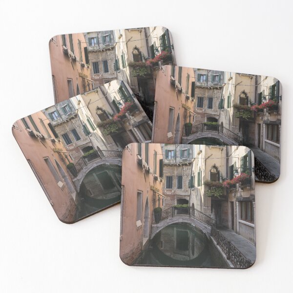 Item preview, Classic Venetian - Reflecting on Rio de San Zanivoro Canal and a Dainty Bridge designed and sold by Georgia Mizuleva.