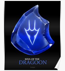 Soul of the Dragoon -black Poster