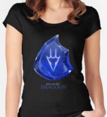 Soul of the Dragoon -black Fitted Scoop T-Shirt