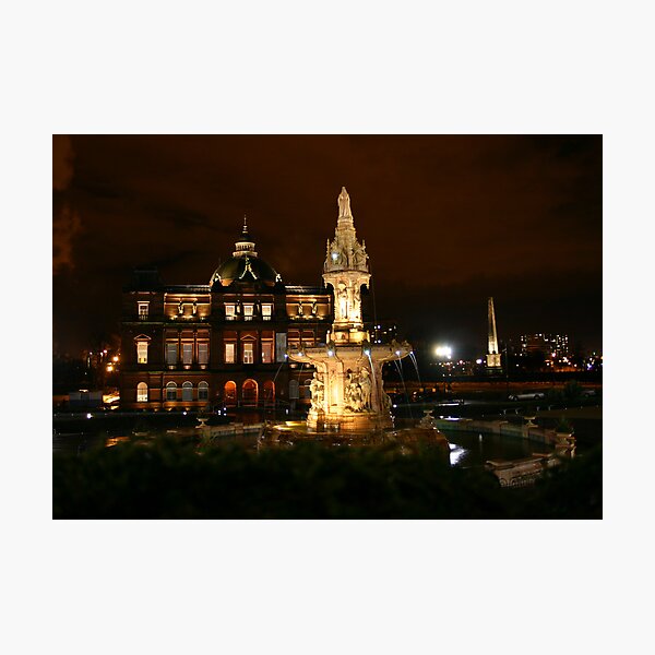 Item preview, People's Palace & Doulton Fountain designed and sold by RSMphotography.