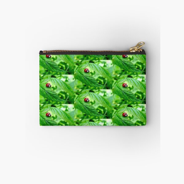 Item preview, Ladybug walking along curved leaf designed and sold by BBrightman.