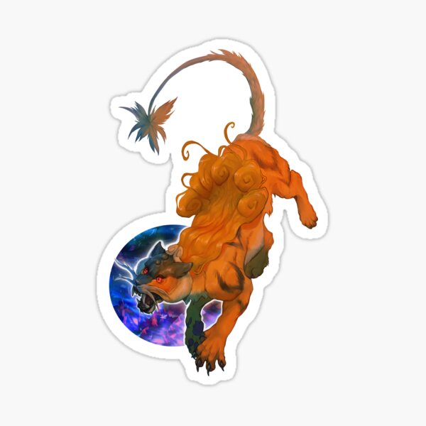 Zodiac tiger Sticker