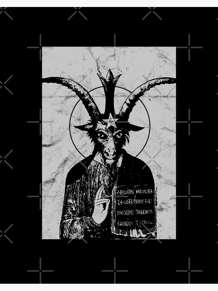 Demon Lucifer Occult Print, Occult Poster, Satanic Decor, Goth Decoration,  Witchcraft Print Art, Esoteric Home Decor