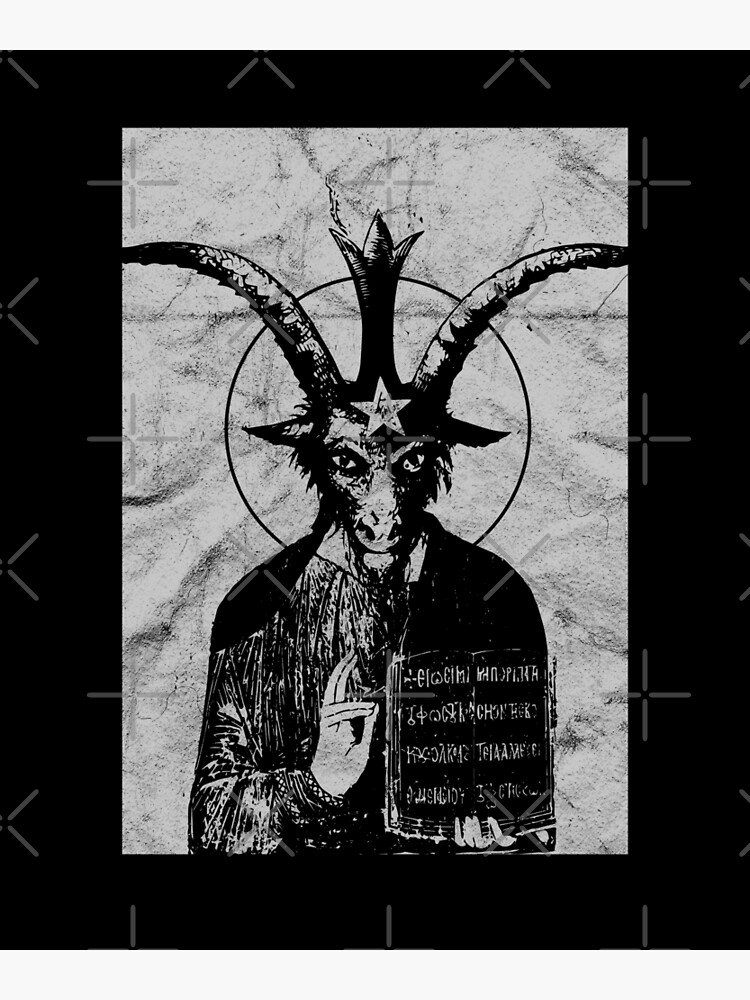 Lucifer Canvases, Satanic Decor, Occult Decor