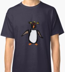 Cool Funny Rockhopper Penguin Original Art Classic T-Shirt