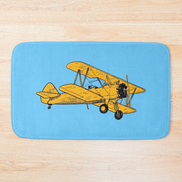 Item preview, Orange biplane designed and sold by StefanAlfonso.