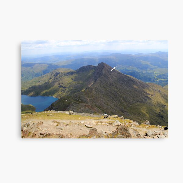 Snowdon summit Canvas Print