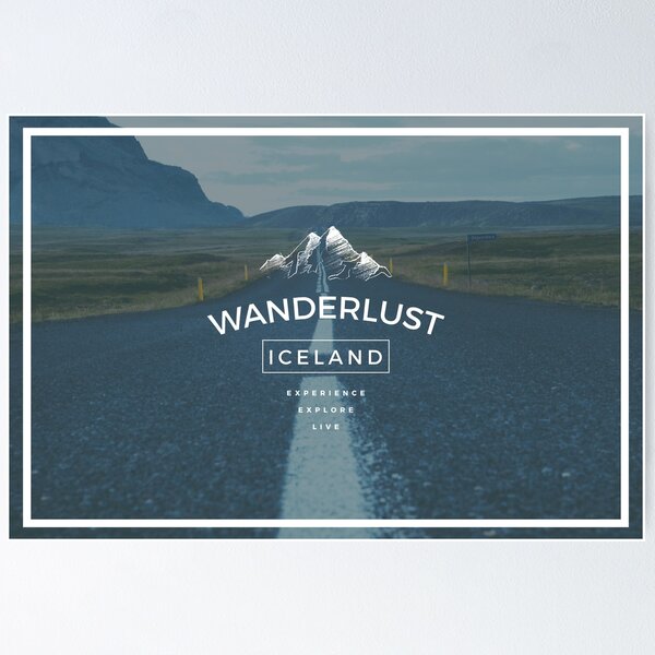 Item preview, Wanderlust Iceland designed and sold by depresident.