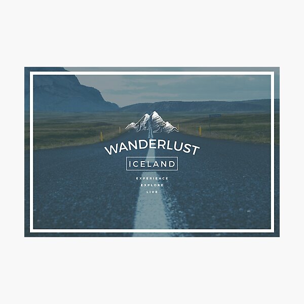 Item preview, Wanderlust Iceland designed and sold by depresident.