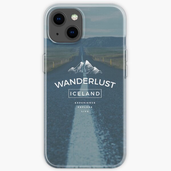Wanderlust Iceland iPhone Soft Case