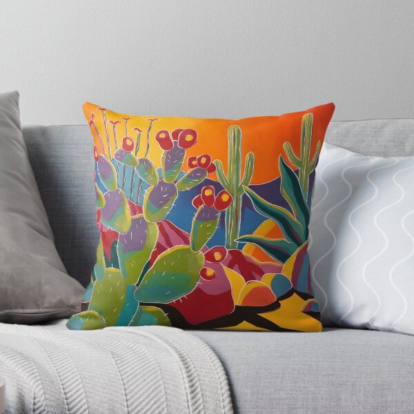 Desert LIght Throw Pillow