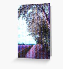 Evening Walk Greeting Card