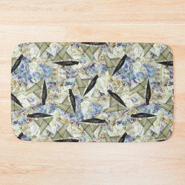 Item preview, colorful ship and Abstract seamless pattern designed and sold by hutofdesigns.
