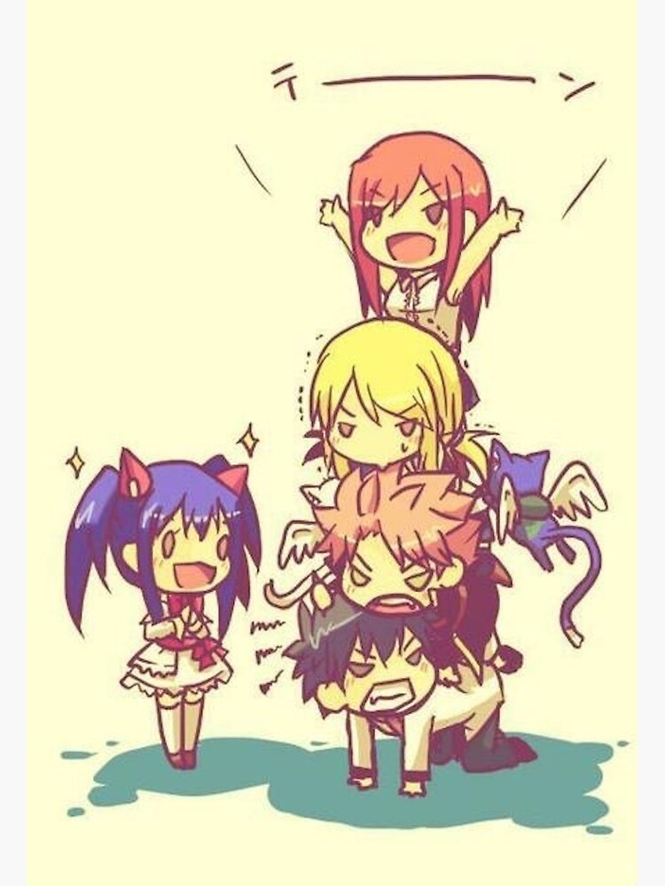 Fairy tail chibi-kawaii