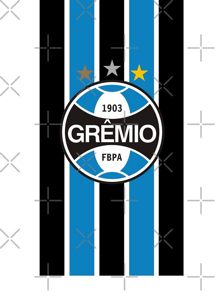 Grêmio campeão mundial de futebol Sticker for Sale by Gutto75