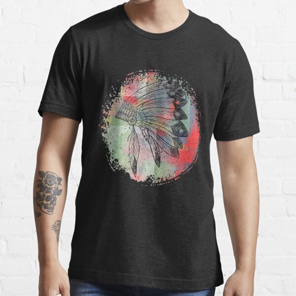 Native American Headdress T-Shirt Design – ThreadBasket