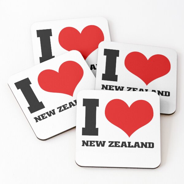 Item preview, I love NEW ZEALAND designed and sold by Thestarrysky.
