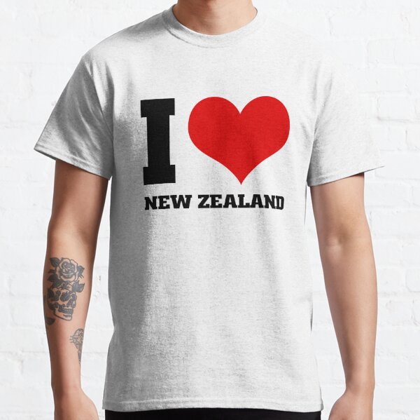 I Love Heart New Zealand Sweatshirt 