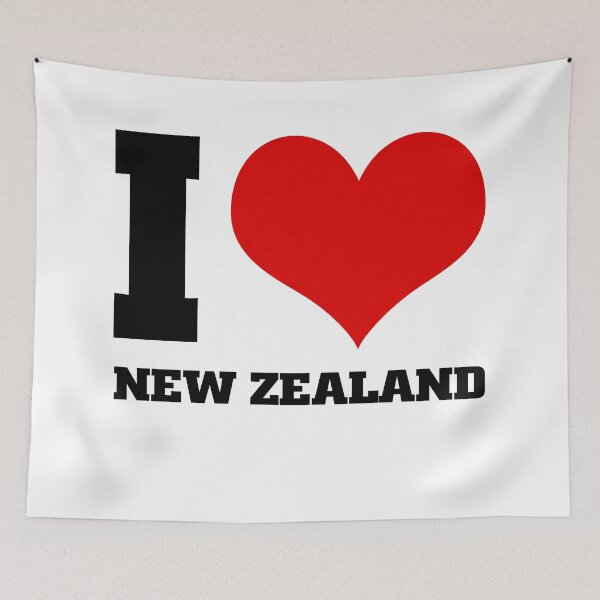 Item preview, I love NEW ZEALAND designed and sold by Thestarrysky.