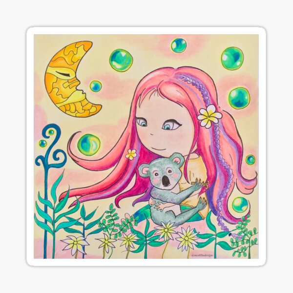 Cute Chibi Koala Sticker