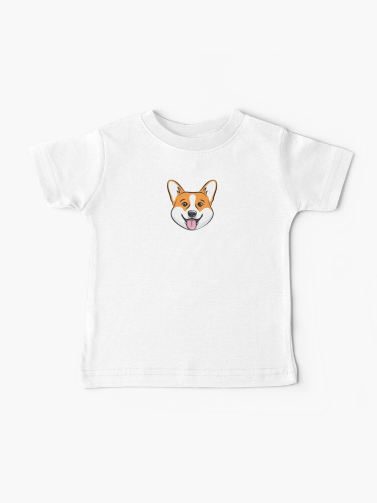 Camiseta Para Bebes Corgi Raza De Perro Pembroke Welsh Corgi Rosa De Littlearrow Redbubble