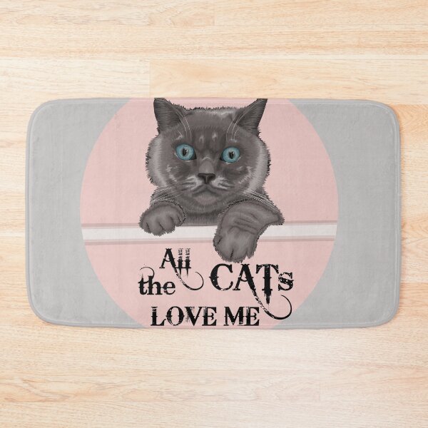 Item preview, all the cats love me designed and sold by AvotArt.