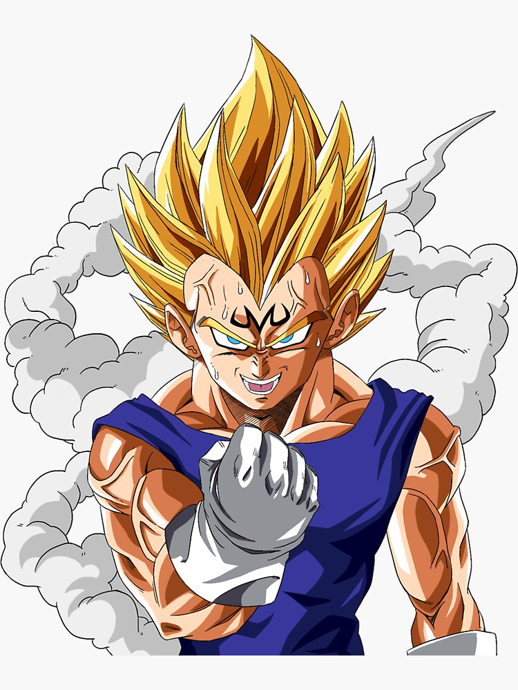 red majin vegeta