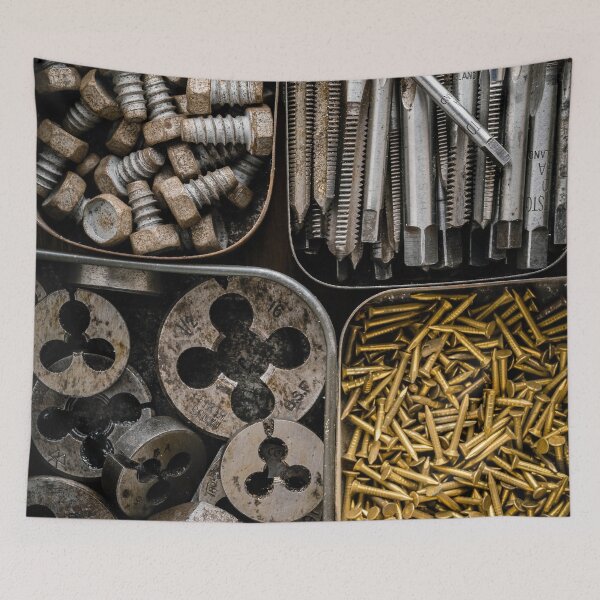 Item preview, Taps, Dies, Pins & Bolts designed and sold by Richard Nixon.
