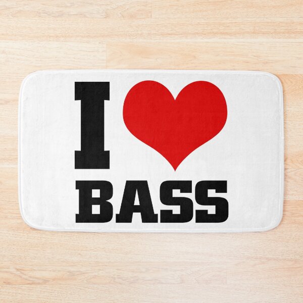 Artikelvorschau, Ich liebe BASS entworfen und verkauft von Thestarrysky.