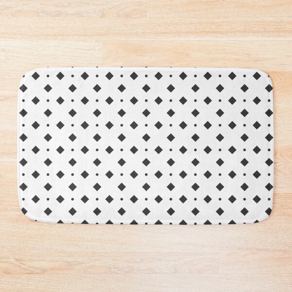 Item preview, Black diamonds and dots pattern designed and sold by archiba.