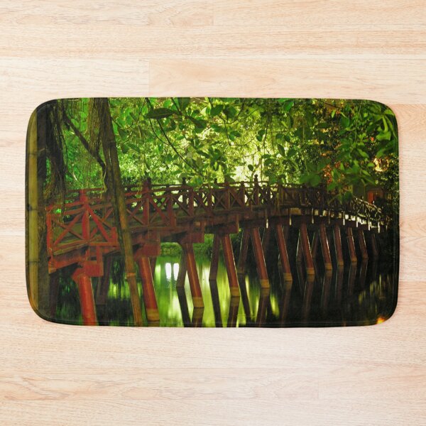 Item preview, Bamboo Bridge lake Hoan Kiem, Hanoi, Vietnam designed and sold by worldways.