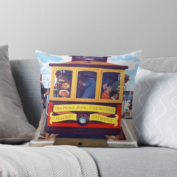 Item preview, SAN FRANCISCO CABLE CAR designed and sold by stickart-marek.