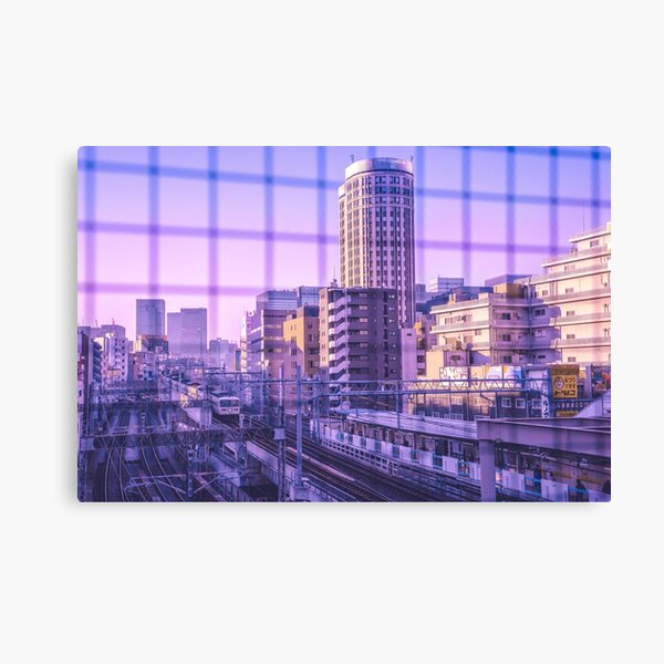 T o k y o v a p o r Canvas Print