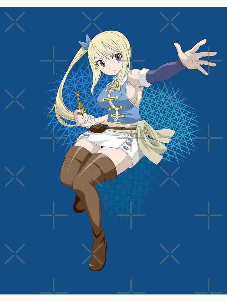 Lucy Heartfilia - Fairy Tail  Art Board Print for Sale by