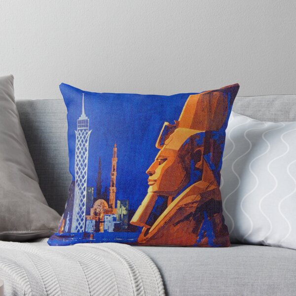 Item preview, Cartel de viaje vintage de Egipto designed and sold by vintagevivian.