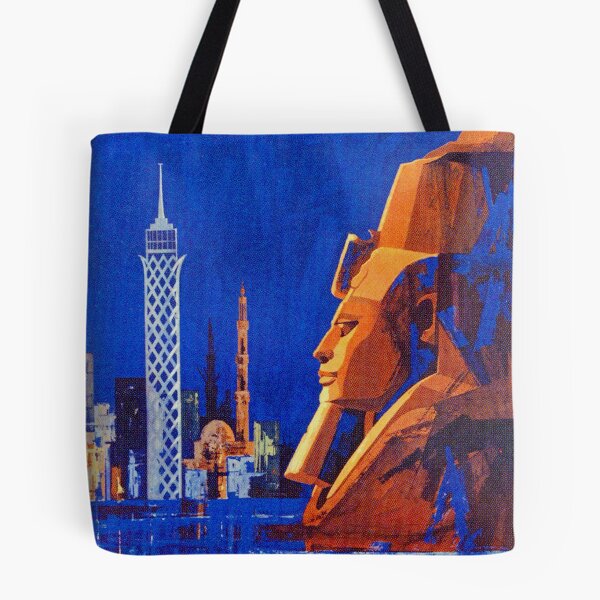 Item preview, Cartel de viaje vintage de Egipto designed and sold by vintagevivian.