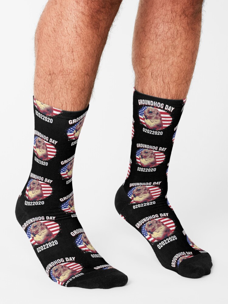 groundhog day socks