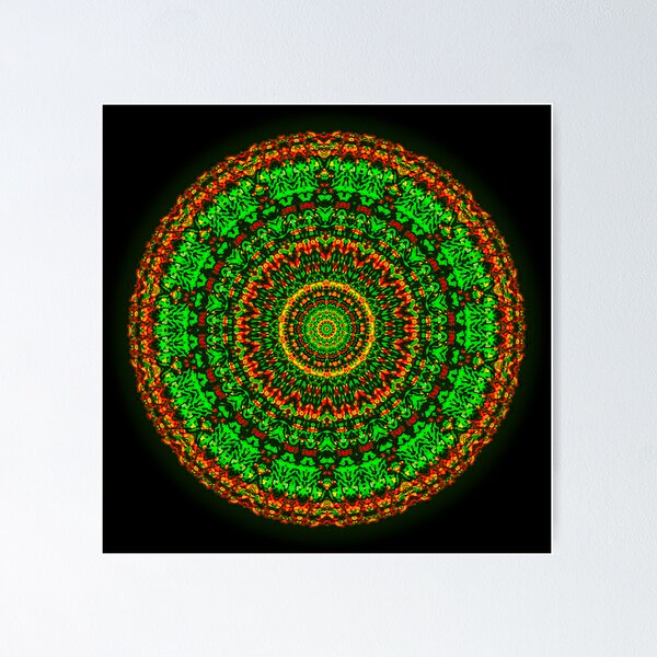 Item preview, 14GoblinsRidingCrocodilesMandala designed and sold by Richard H. Jones.