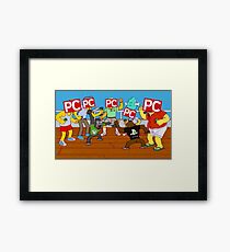 next gen gaming Framed Print