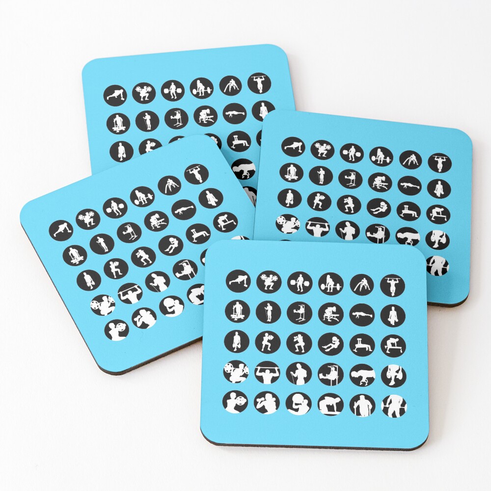 Item preview, Coasters (Set of 4) designed and sold by VectorPB.
