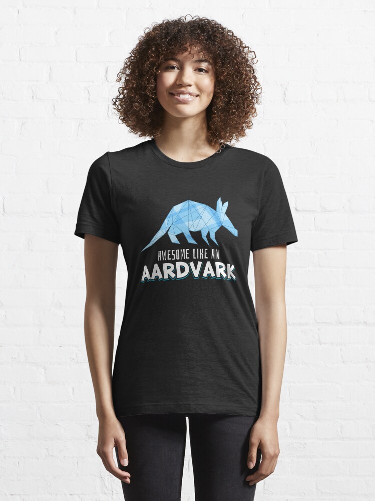 Alternate view of Animal Art - Awesome Like An Aardvark Essential T-Shirt
