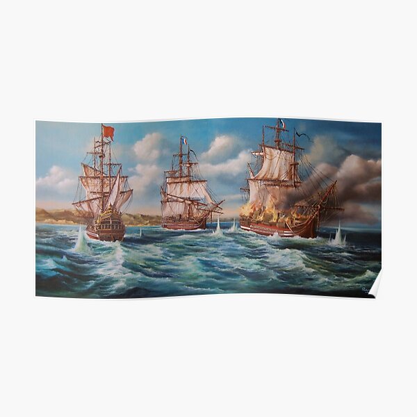 BATTLE OF TRAFALGAR Poster