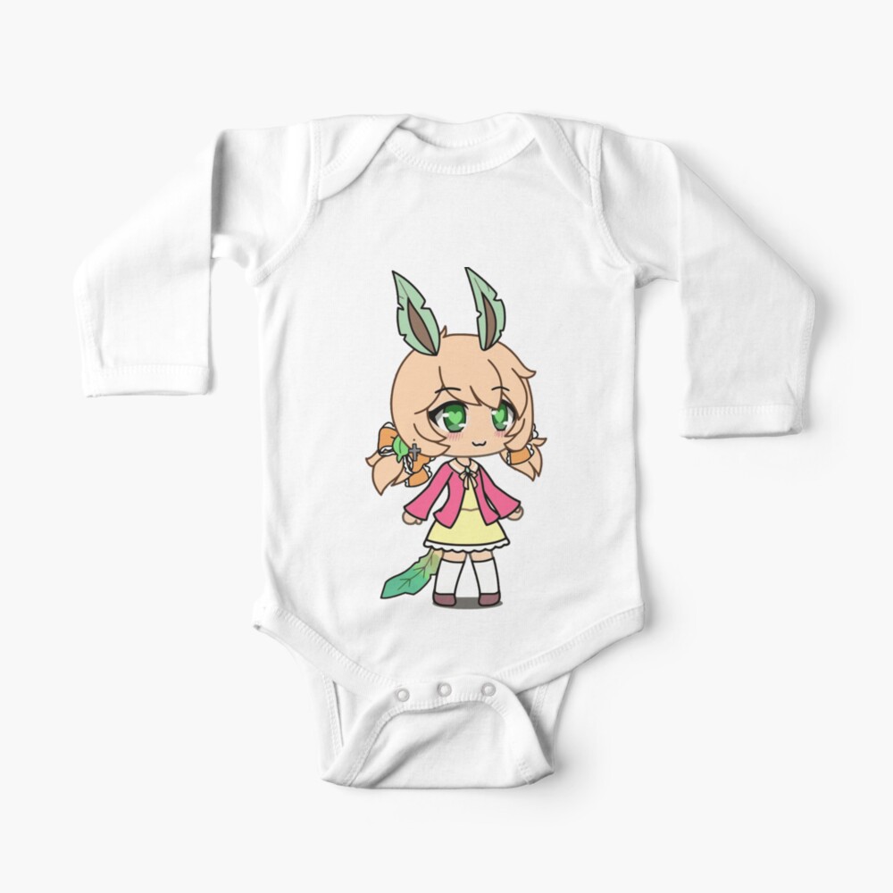 Gacha Life Leafu Baby One Piece By Overflowhidden Redbubble