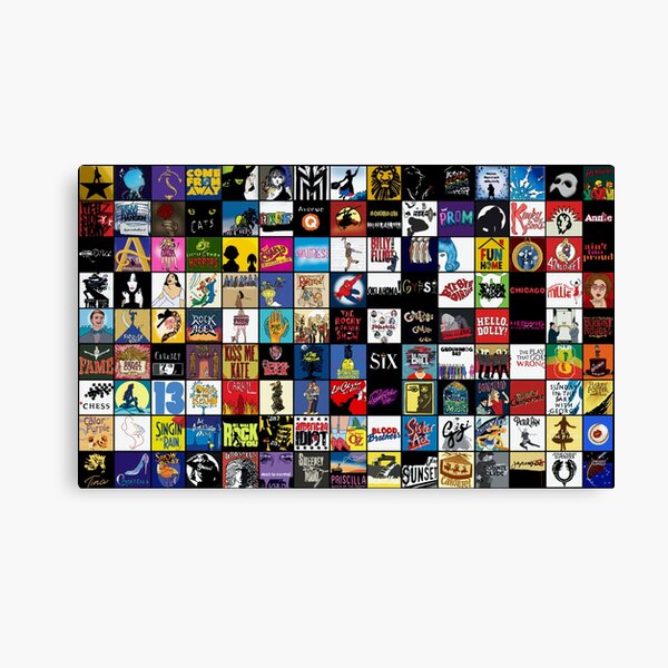 Artikel-Vorschau von Broadway Musical Theatre Logos - Hand gezeichnet, designt und verkauft von Maya Greenspoon.