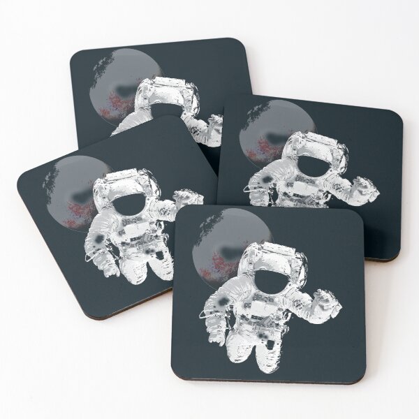Item preview, an astronauts in space, a flying astronauts designed and sold by SueSakpal.