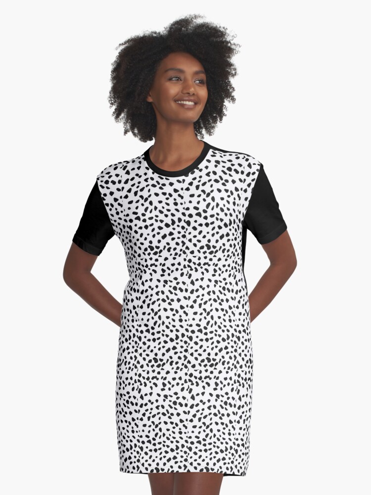 dalmatian shirt dress