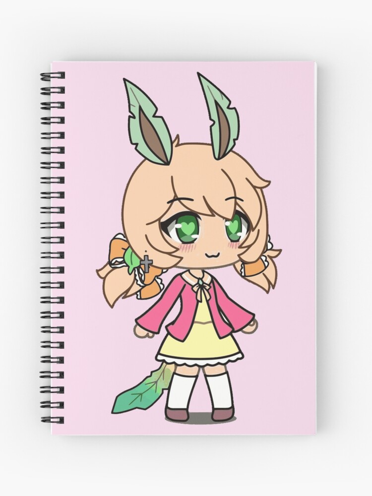 Gacha Life Senpaibuns Spiral Notebook for Sale by overflowhidden