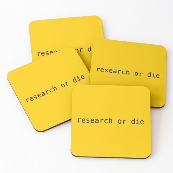 Item preview, research or die designed and sold by FunnyGrief.